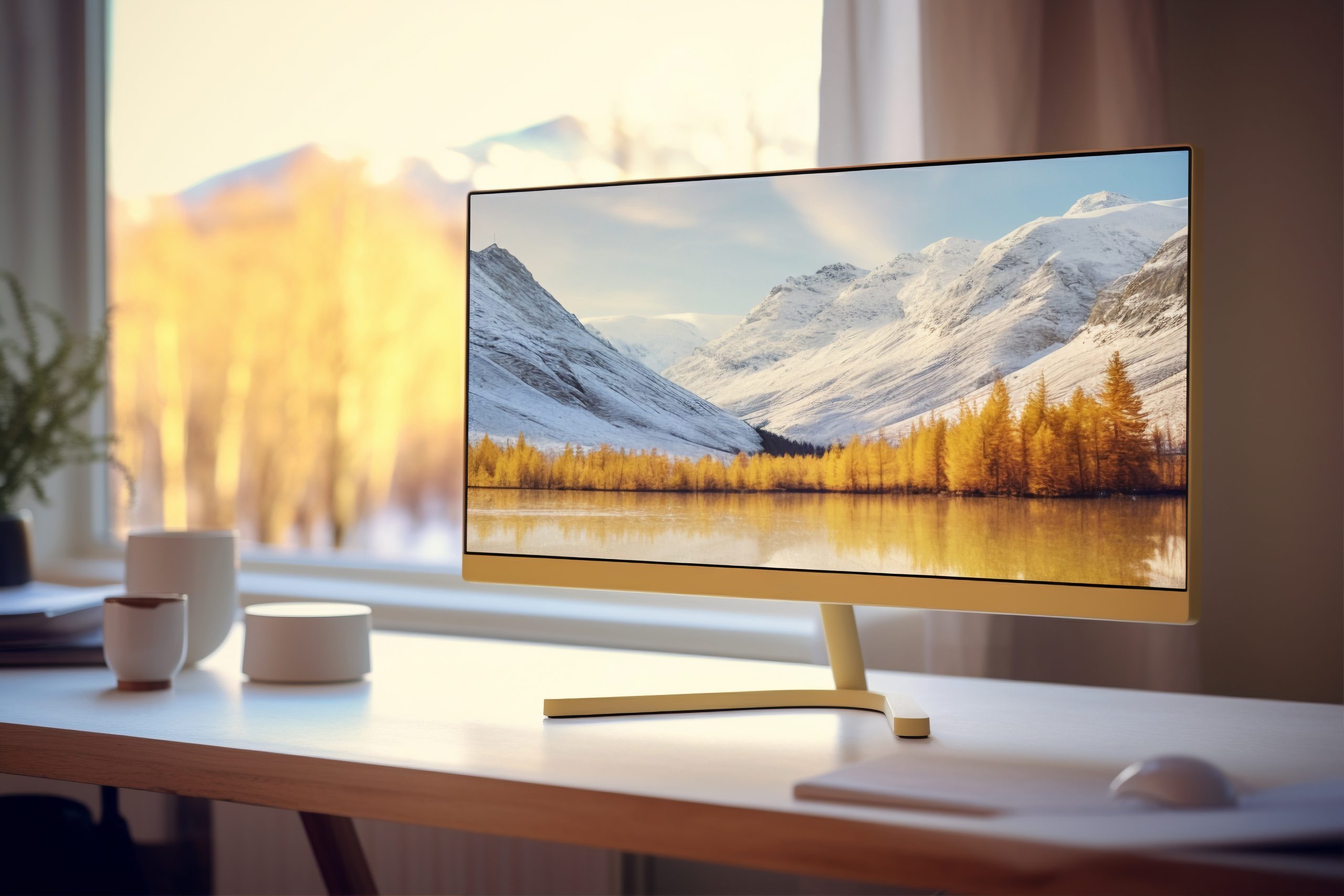 modern-monitor-elegant-table